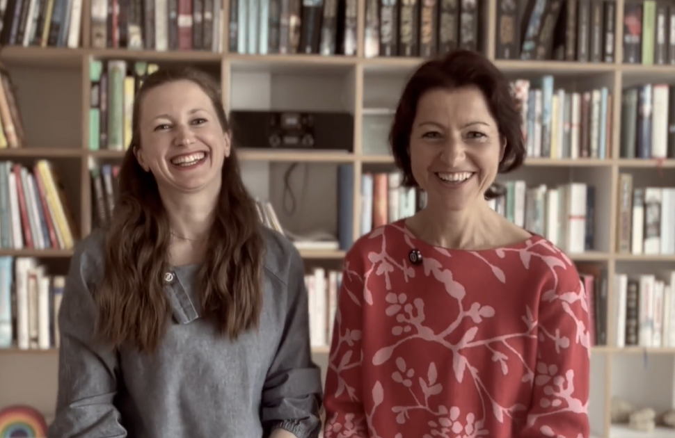 Christina Schöllhorn und Prof. Dr. Andrea Maier-Nöth