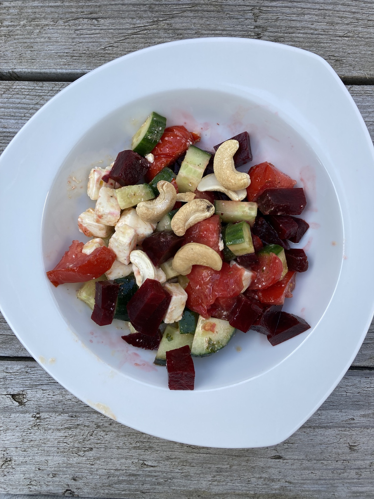 Griechischer Salat aufgepeppt