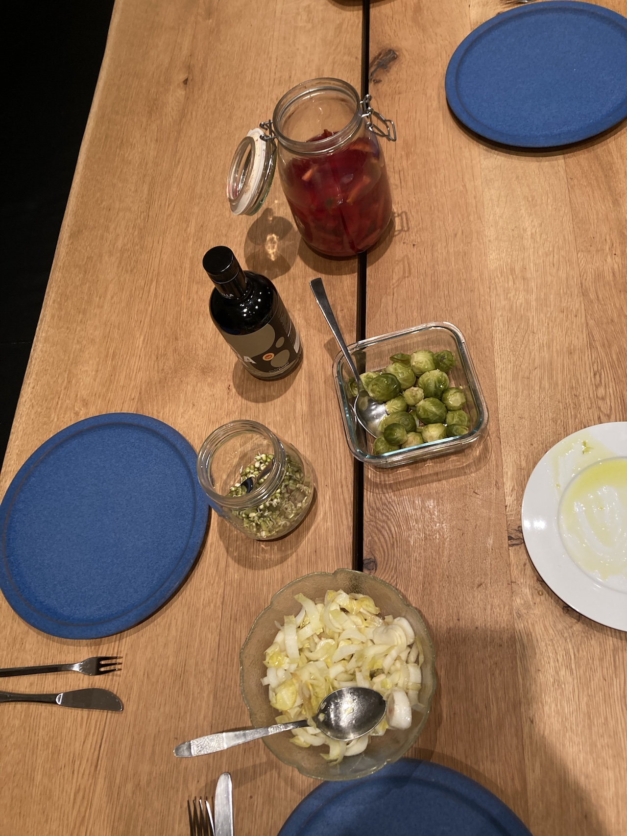 Unser Kleiner liebt Rosenkohl