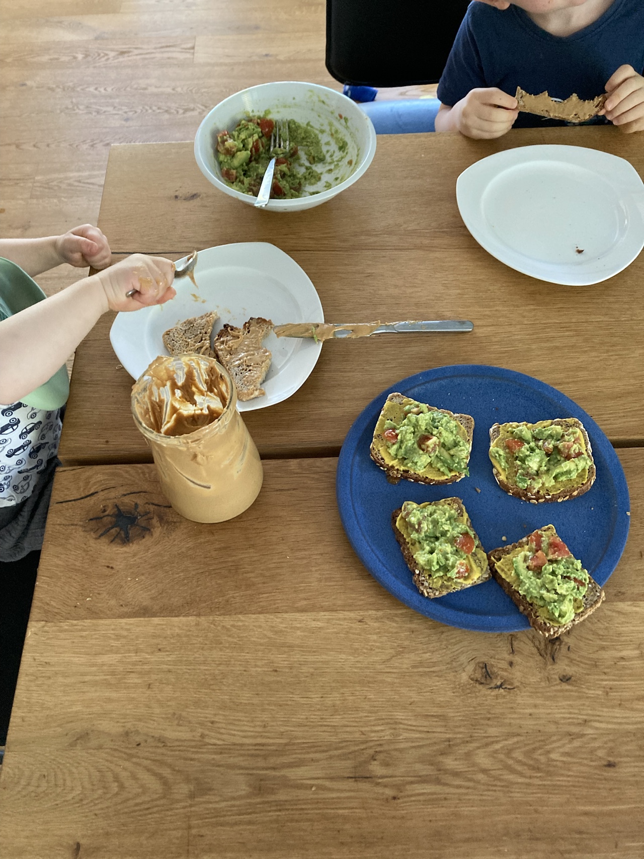 Schnitten bestreicheln