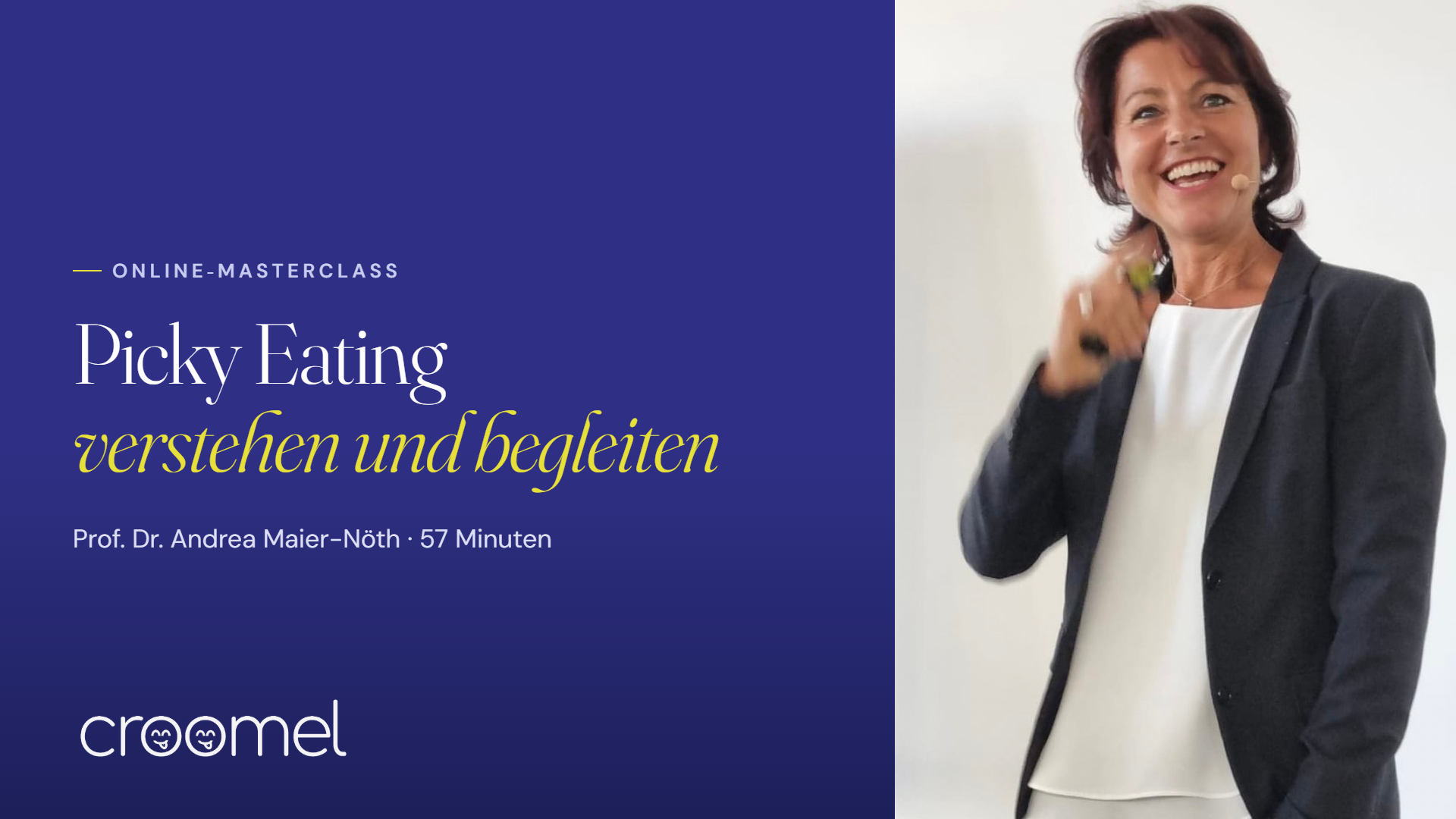 Masterclass Picky Eating mit Prof. Dr. Andrea Maier-Nöth